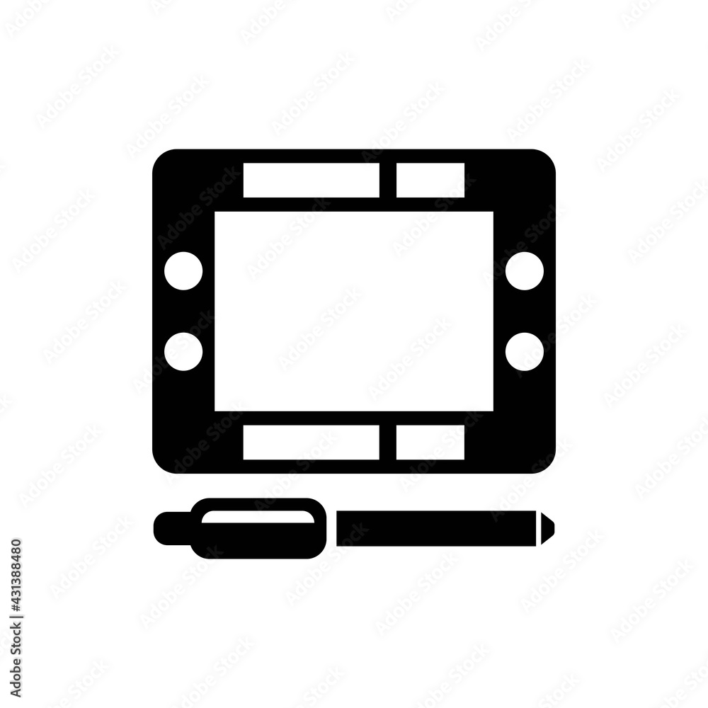 Digital drawing icon Digital drawing icon