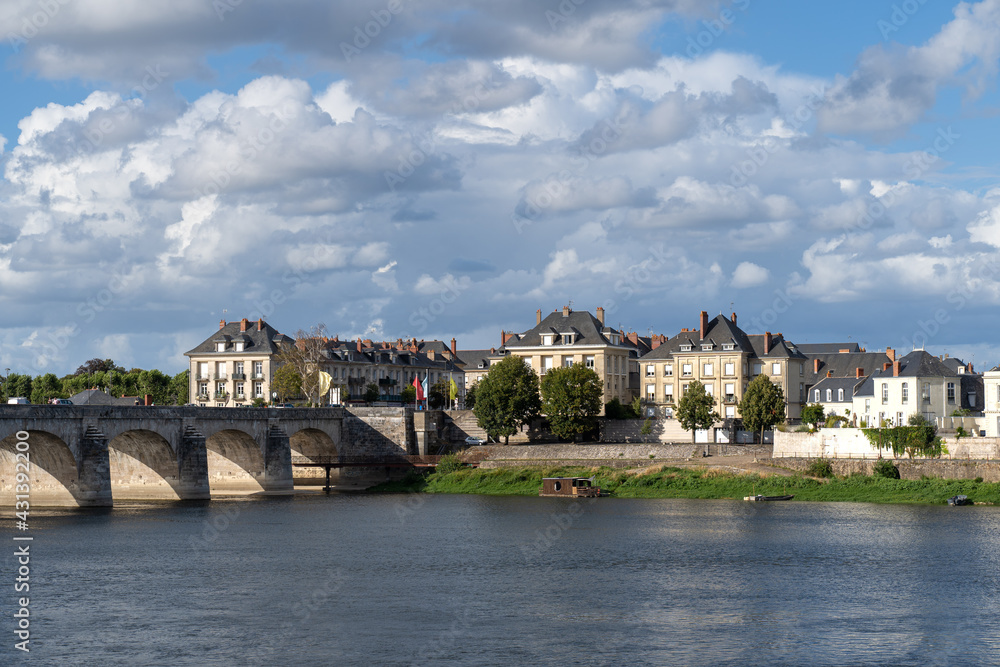 Loire River, Saumur, France 