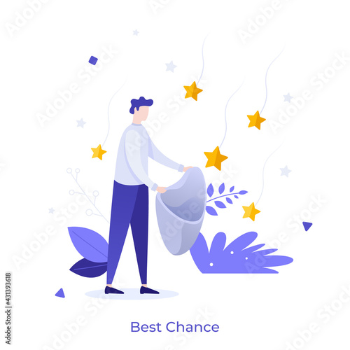 Abstract Character Concept. Vector