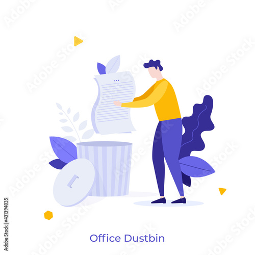 Abstract Character Concept. Vector