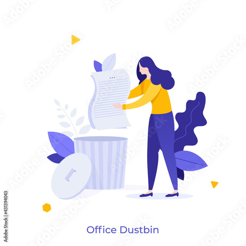 Abstract Character Concept. Vector