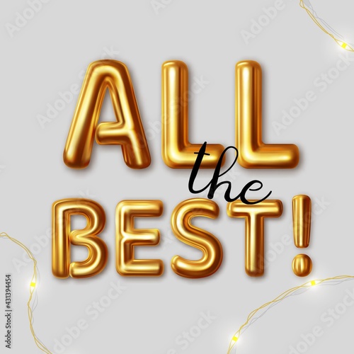 All the best motivational graphic for best wished