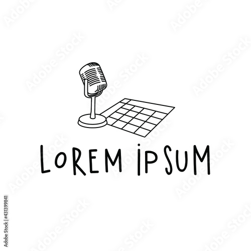 Illustration Vector graphic of parlor game logo