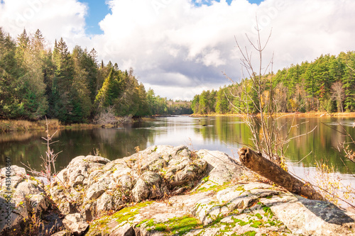  Madawaska River in Eastern Ontario. photo