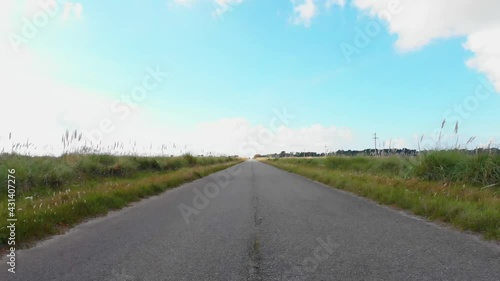 road in the countryside. road to the sky. 