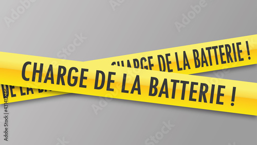 Logo charge  de la batterie.