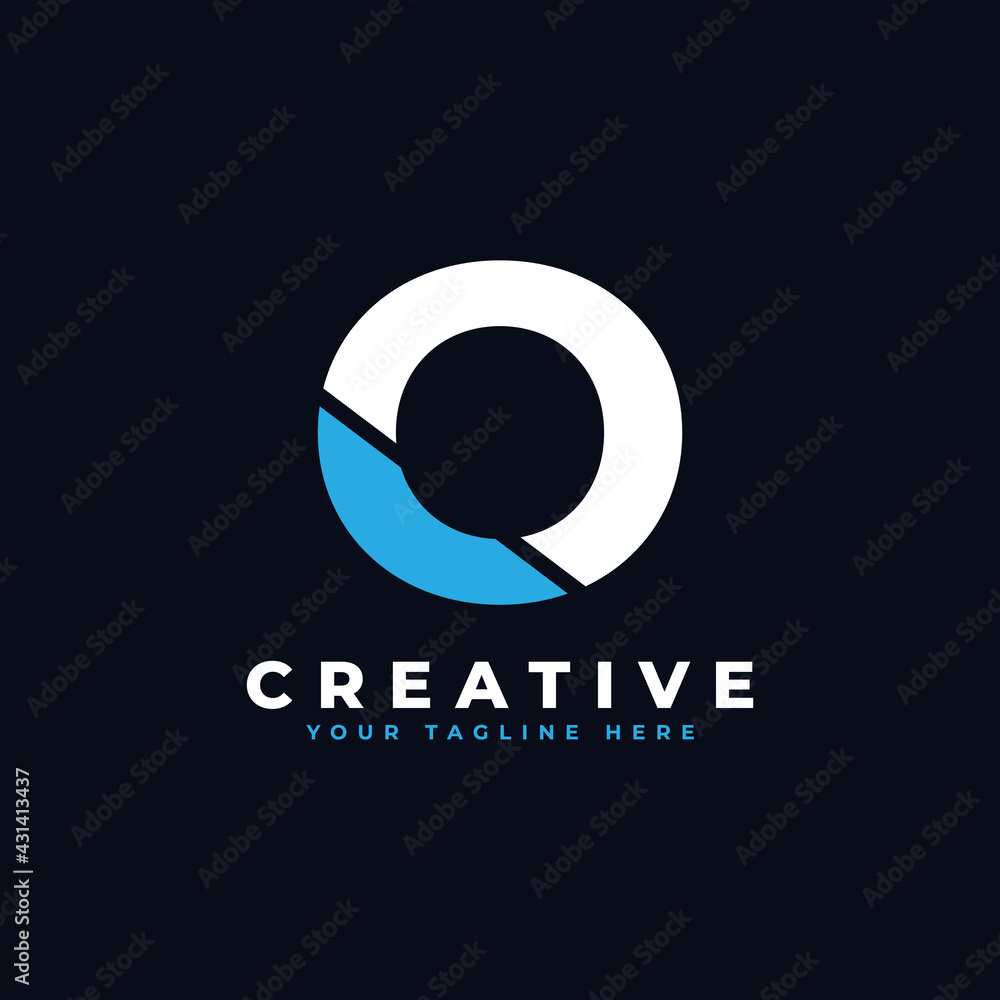 Letter O Tech Logo. Design Vector Illustration Modern Monogram Icon. Letter O Tech Logo. Design Vector Illustration Modern Monogram Icon.