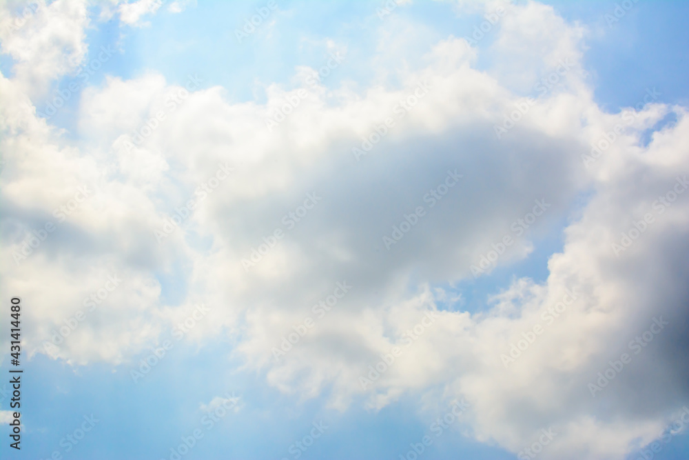 Fototapeta premium Blue sky.