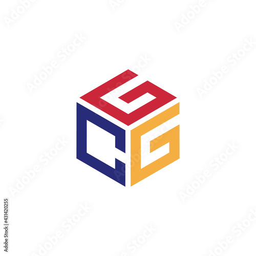 The letter GCG is hexagon shape