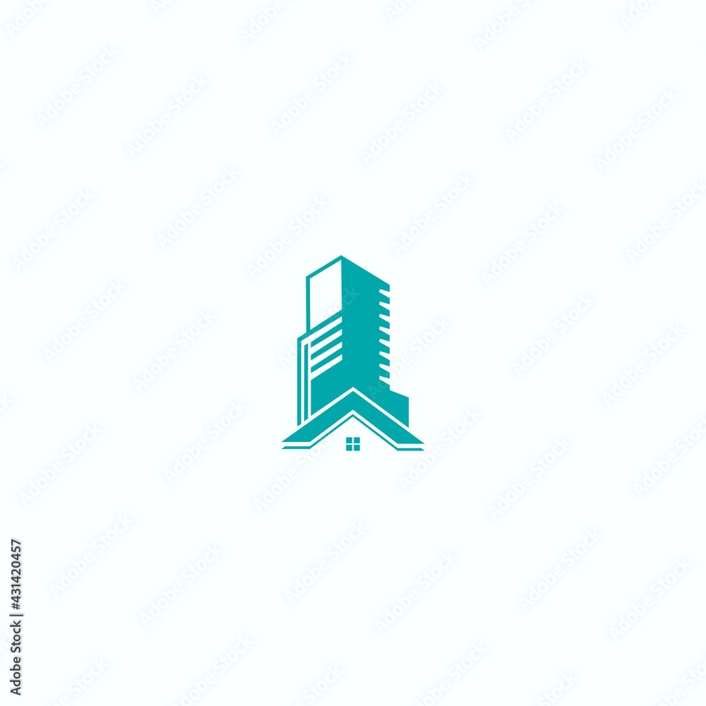 Real Estate, Building and Construction Logo Vector Design Real Estate, Building and Construction Logo Vector Design