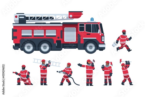 Canvas-taulu Fireman