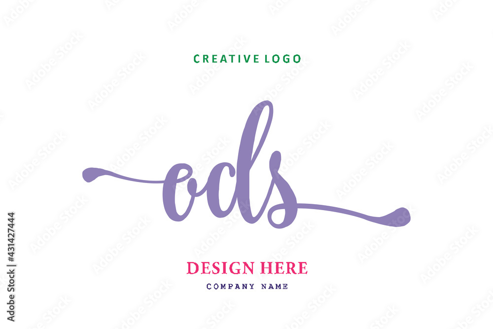 ODS lettering logo is simple, easy to understand and authoritative ODS lettering logo is simple, easy to understand and authoritative