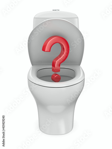 Toilet bowl and question on...
