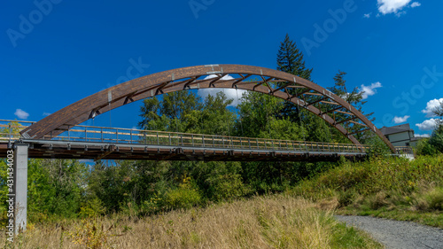 Orenco Woods Nature Park Bridge, Hillsboro, Oregon photo