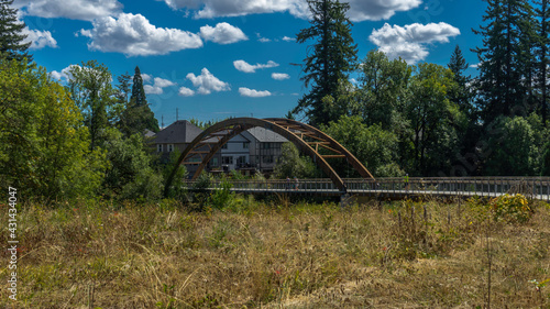 Orenco Woods Nature Park Bridge, Hillsboro, Oregon photo