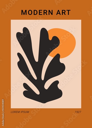 Fototapeta Contemporary abstract poster