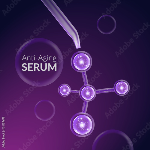 Anti Aging Serum Skin Care Cosmetic