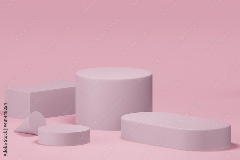 3d rendering illustration of podium for product placement in minimal design. podium stage showcase 3d rendering illustration of podium for product placement in minimal design. podium stage showcase