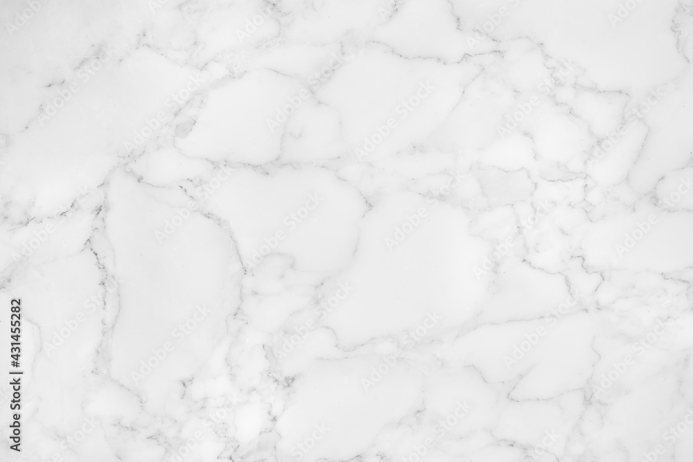 Obraz premium natural White marble texture for skin tile wallpaper luxurious background. Creative Stone ceramic art wall interiors backdrop design. picture high resolution.