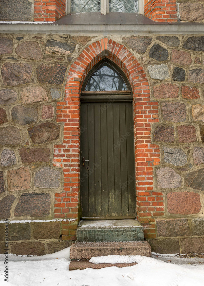 fragments from the church door, Cesvaine Evangelical Lutheran Church