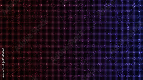 Dark CyberTechnology Background,Hi-tech Digital and sound wave Concept design,Free Space For text in put,Vector illustration.