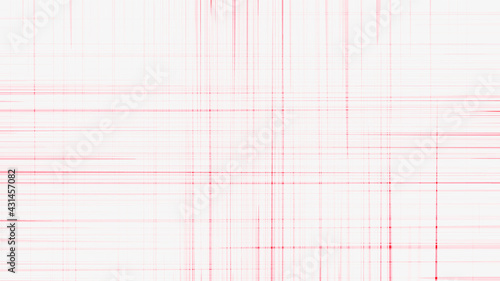 Red Comic Speed Lines on White Background,comic and Motion concept design,vector.