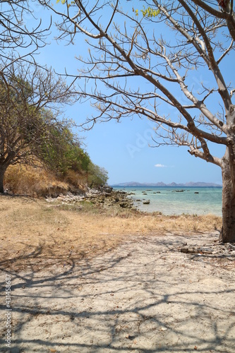 Landscape of Flores Beach Indonesia