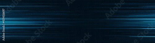Panorama Future Speed Light Technology Background,Hi-tech Digital and sound wave Concept design,Free Space For text in put,Vector illustration.