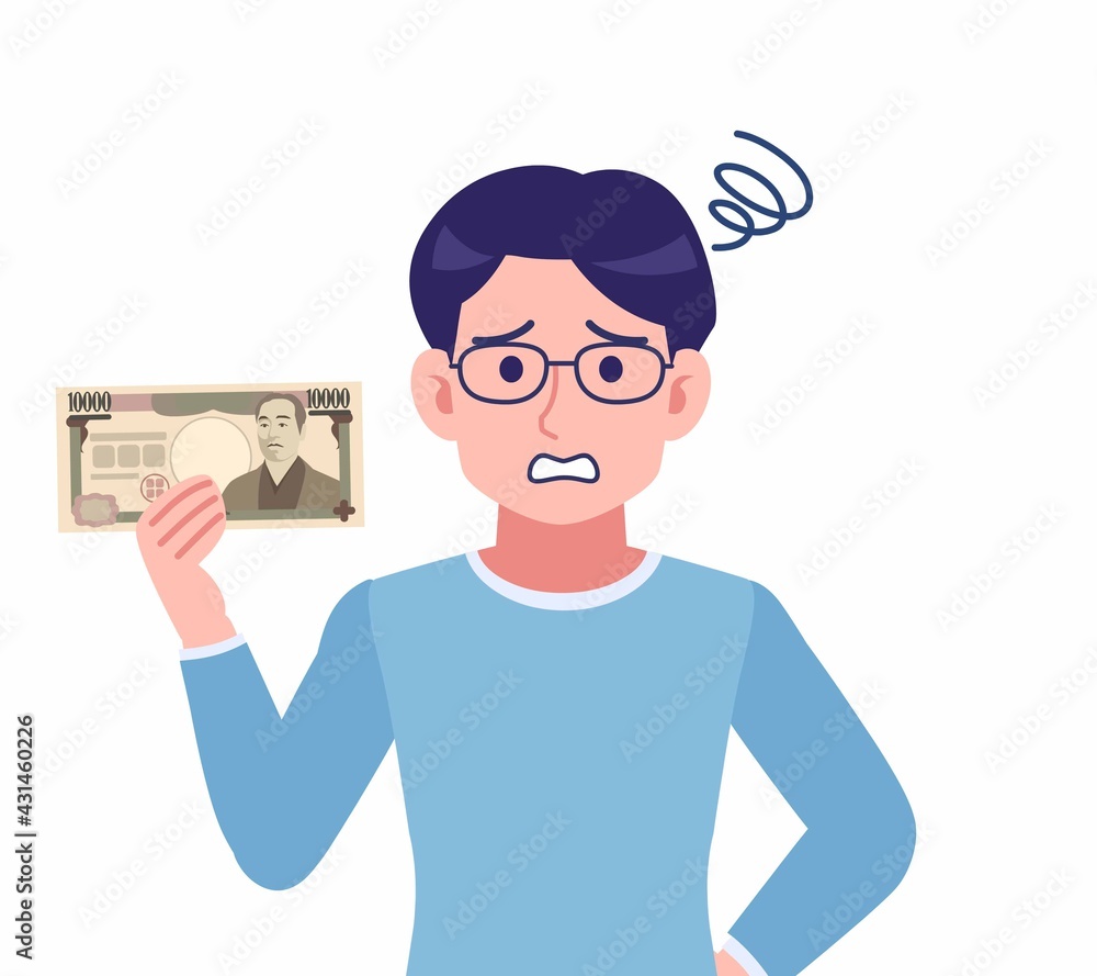 Male of glasses wearing water colored clothes Male of glasses wearing water colored clothes