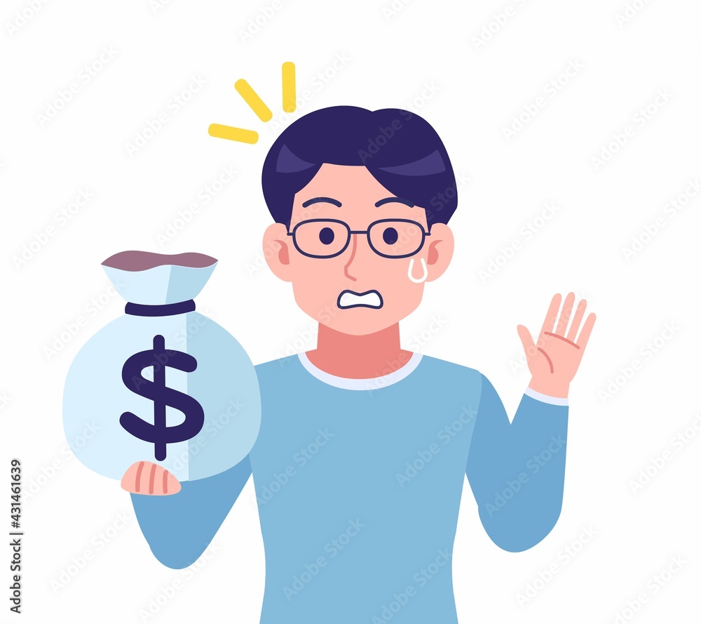 Male of glasses wearing water colored clothes Male of glasses wearing water colored clothes
