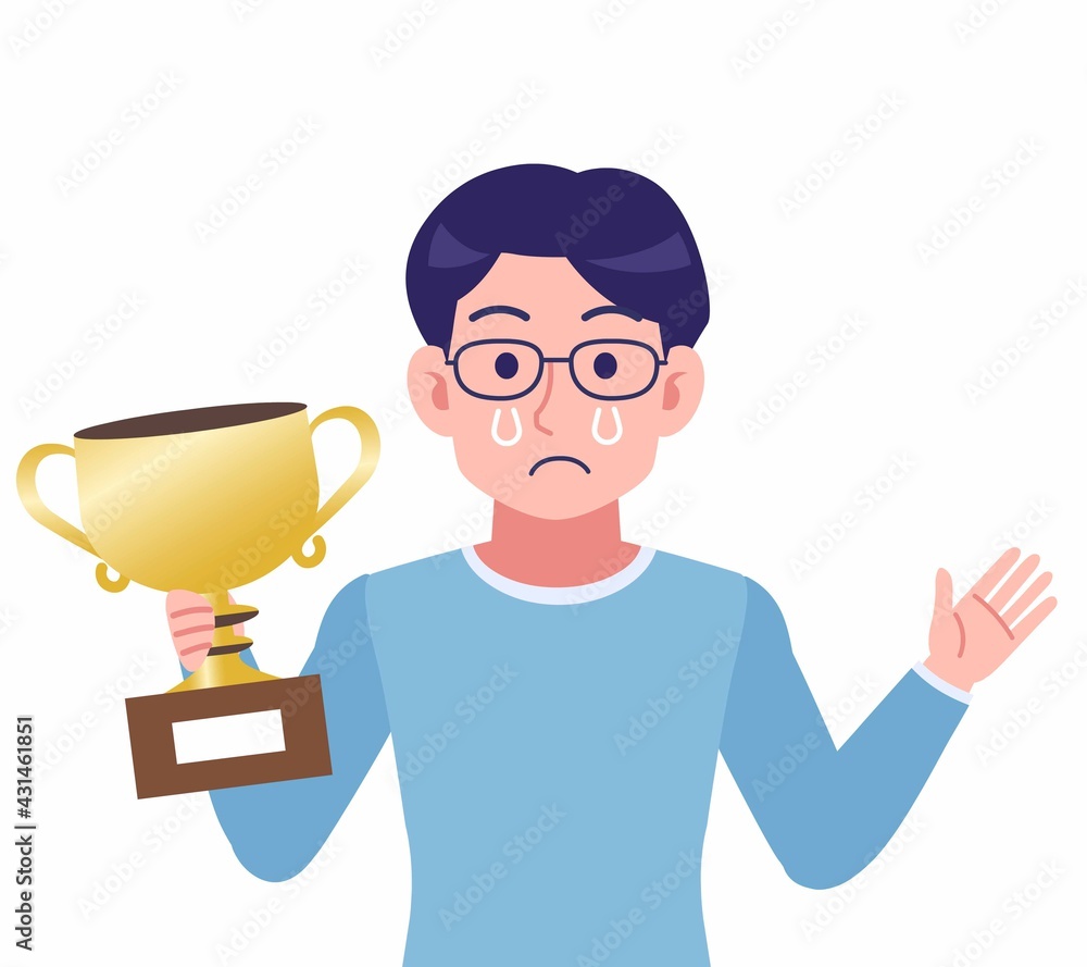 Male of glasses wearing water colored clothes Male of glasses wearing water colored clothes