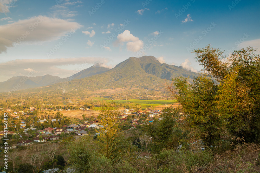 Landscape of Bajawa Flores Indonesia