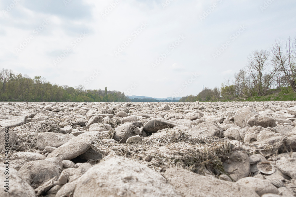 Dry river bed 
