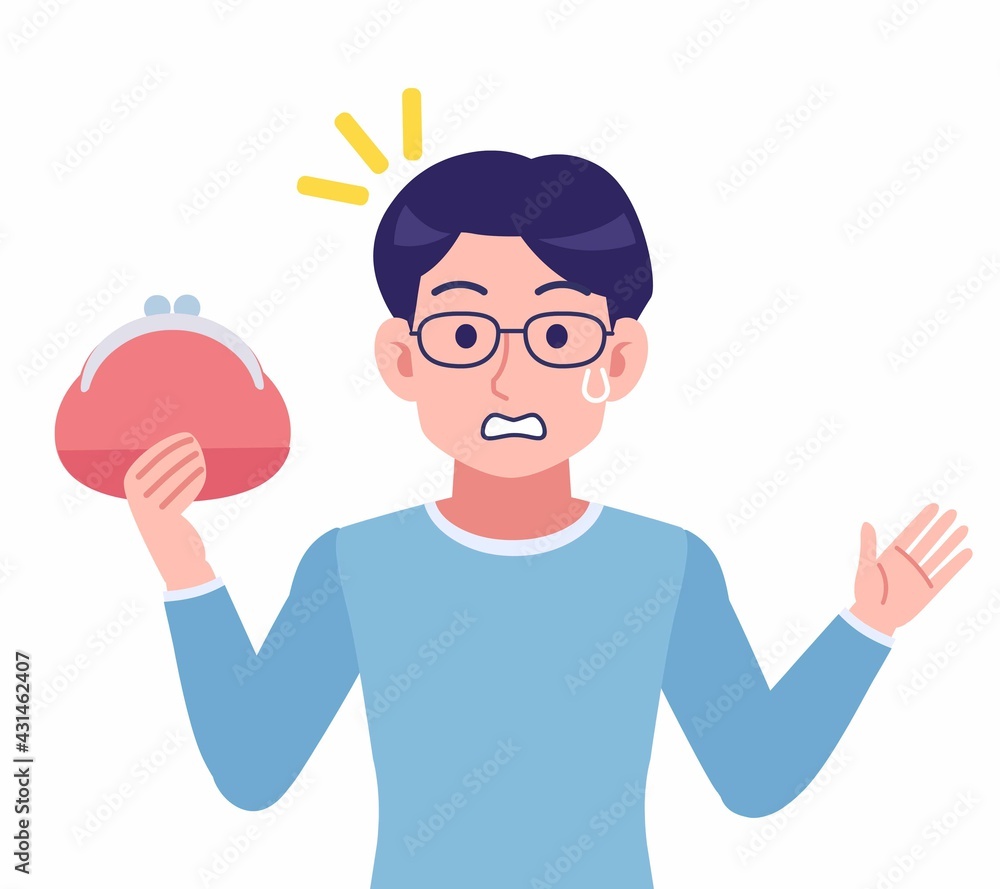 Male of glasses wearing water colored clothes Male of glasses wearing water colored clothes