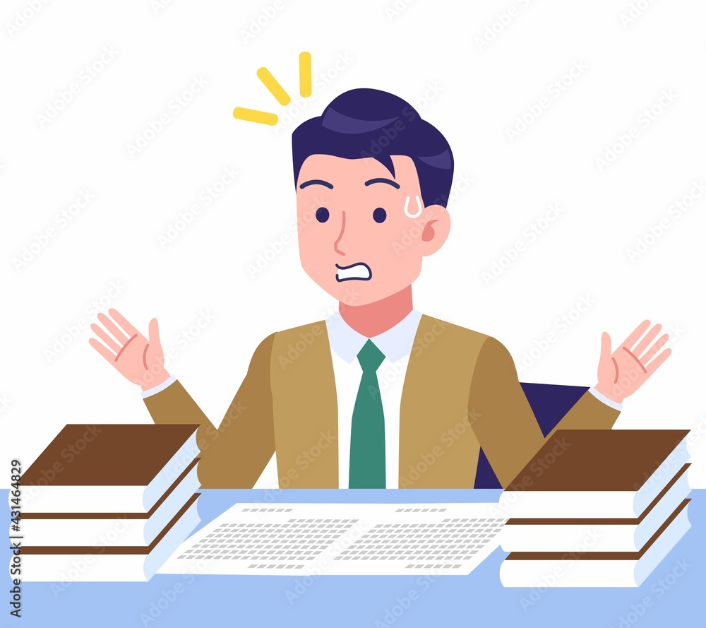 Young man in green tie