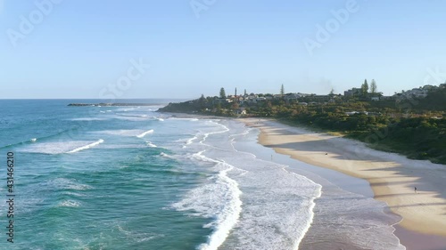 Wallpaper Mural Stunning Beach Town Summer Coast Vacation Escape Surf Waves Sand Colourful Sunset Ballina Australia Torontodigital.ca