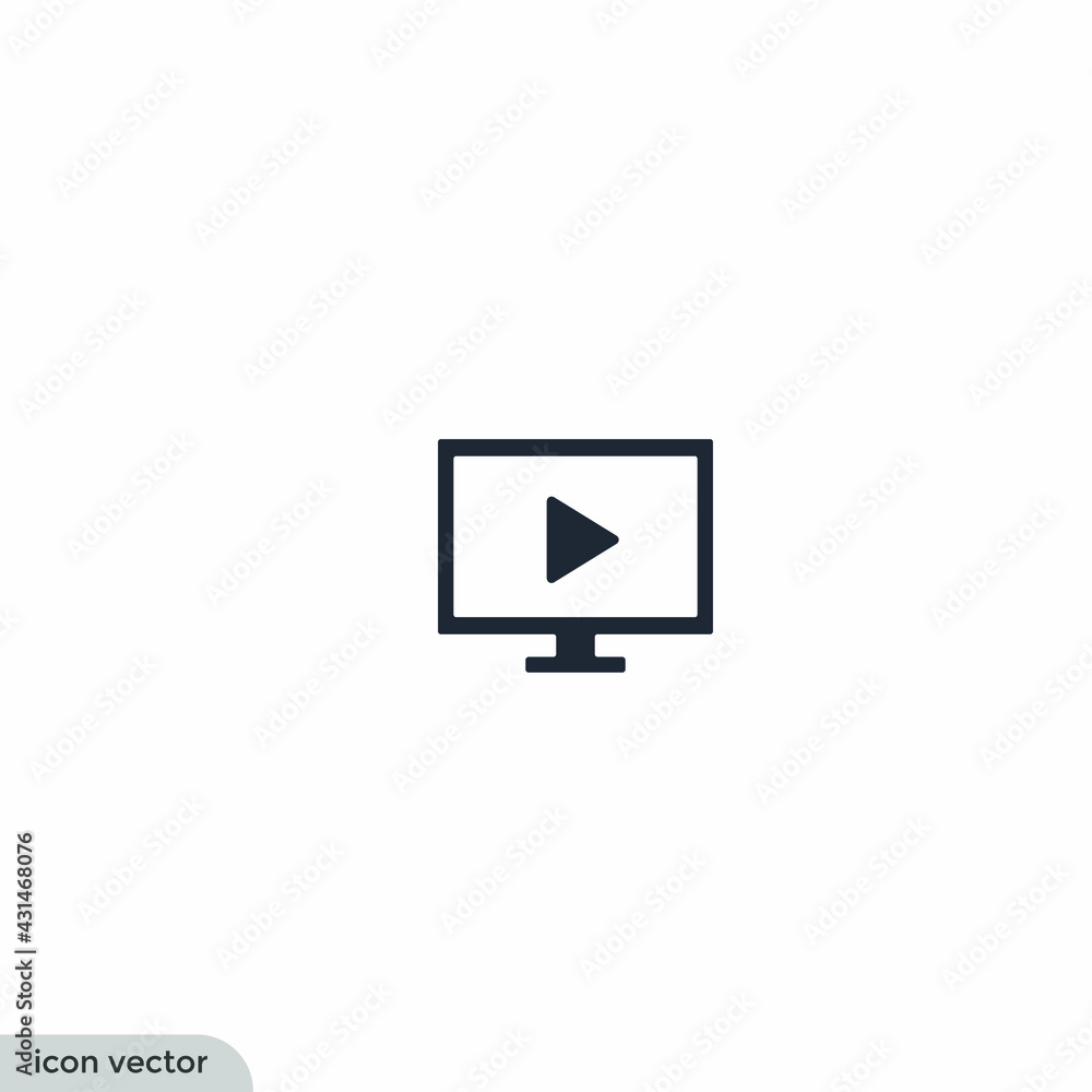 play media button icon vector play media button icon vector