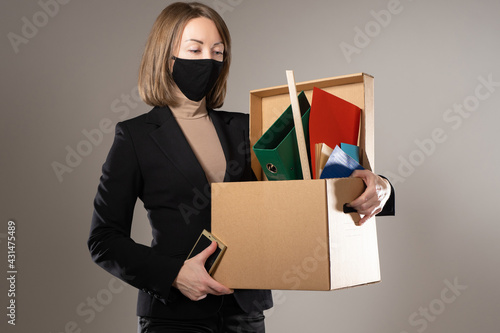 A woman who lost her job in...