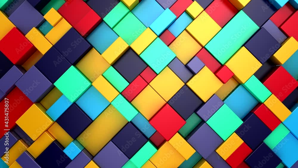 Background of Geometric Shapes. Abstract motion, loop, 3d rendering, 4k resolution
Background of Geometric Shapes. Abstract motion, loop, 3d rendering, 4k resolution