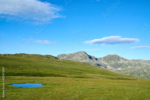  Rila, Bulgaria, with Kalin mountain Peak in the background photo