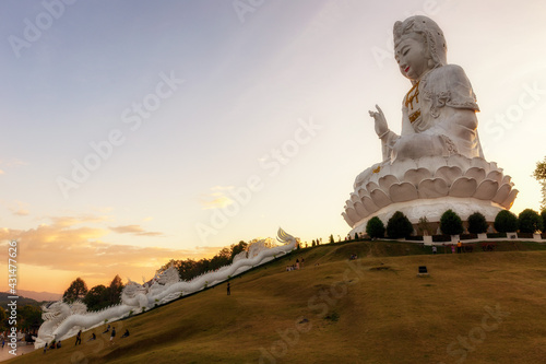 Wat Huay Plakang in Chiang Rai Thailand