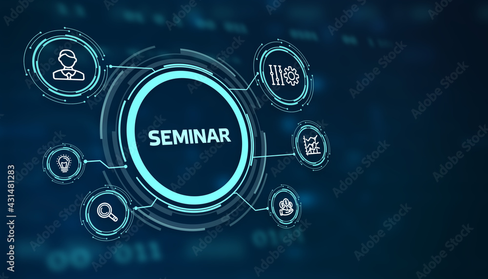 Business, Technology, Internet and network concept. Webinar e-learning. Training concept. Business, Technology, Internet and network concept. Webinar e-learning. Training concept.