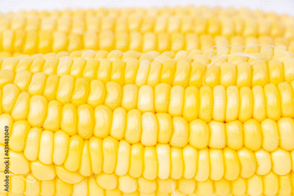 close up of ripe yellow corn close up of ripe yellow corn