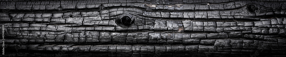  Dark texture of charcoal