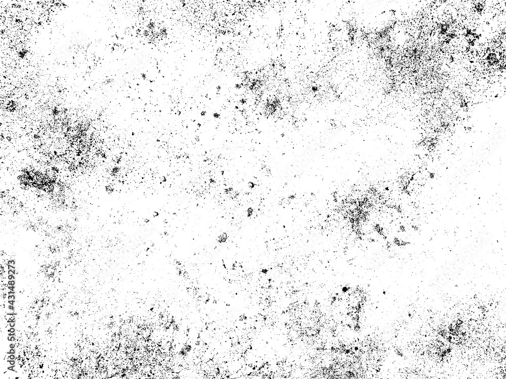 Grunge concrete texture. Cement overlay black and white texture.