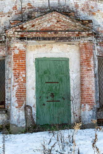 antique green door © ork_0013