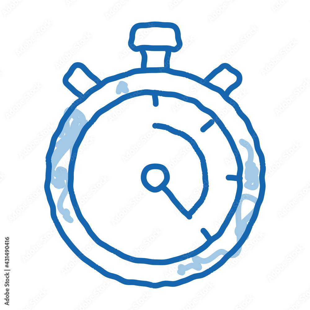 Laundry Service Stop Watch doodle icon hand drawn illustration Laundry Service Stop Watch doodle icon hand drawn illustration