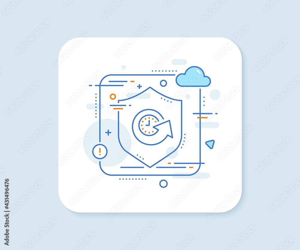 Update time line icon. Abstract vector button. Refresh watch sign. Update time line icon. Protect shield concept. Vector Update time line icon. Abstract vector button. Refresh watch sign. Update time line icon. Protect shield concept. Vector