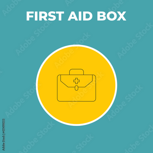 Very Useful First Aid Box Medical Icon For Designers & Developers In Covid-19 Time Period