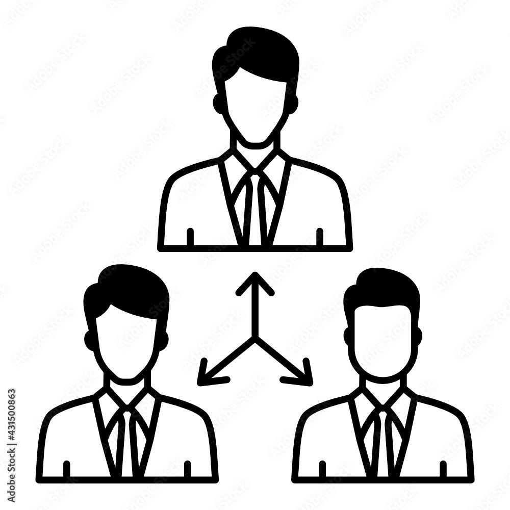 Senior and Junior Team Members concept, HRM Symbols on White Background, Company Staff Vector color Icon design, Manpower Sign Senior and Junior Team Members concept, HRM Symbols on White Background, Company Staff Vector color Icon design, Manpower Sign